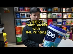 70 ml grubości okrągły plastikowy wiadro do trwałego i bezpiecznego opakowania