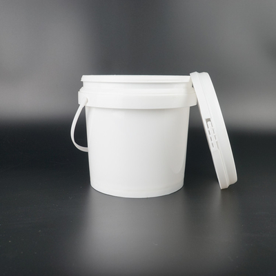 4L okrągłe plastikowe wiadro wielokrotnego użytku Pojemnik do przechowywania dla domu i firmy