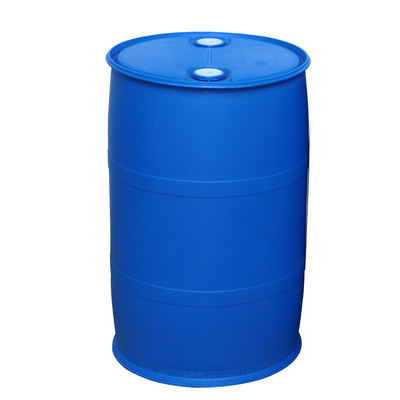 Bęben HDPE 200L z niebieskiego tworzywa sztucznego do przechowywania chemikaliów