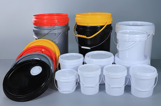 Solidne plastikowe wiadro z farbą 30 cm * 30 cm * 30 cm Trwałe do długotrwałego użytkowania