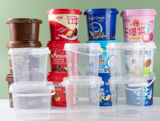 Zastosowalny plastikowy wiaderek do przechowywania z certyfikatami CAS/FDA/SGS/ISO9001