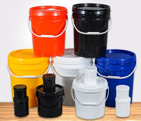 Efektywny plastikowy wiaderek do przechowywania żywności z tkaną torbą