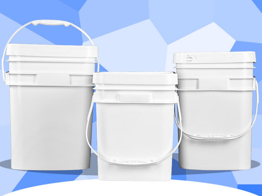 Konsultacja kwadratowy plastikowy naczynie 1,2 kg nadaje się do różnych gałęzi przemysłu