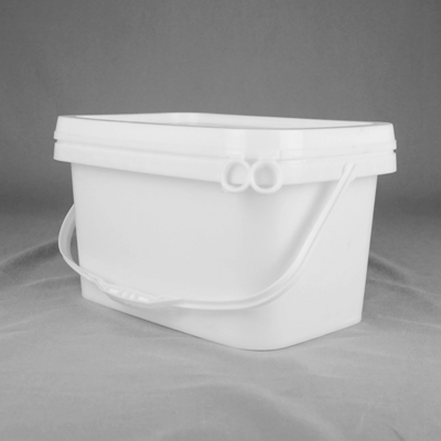 5L kwadratowe plastikowe wiadro do przechowywania żywności IML Design do użytku domowego