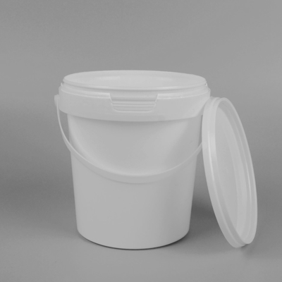 Plastikowe wiadro o pojemności 0,8 l 27 uncji Przezroczyste plastikowe wiadro z pokrywką