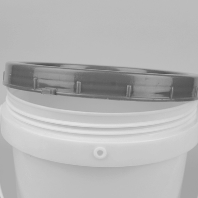 8L 25 cm wysokości plastikowe wiadra na zabawki z pokrywką śrubową w kolorze niestandardowym