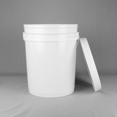 Okrągłe plastikowe wiadra o pojemności 5 galonów 30 * 27 * 38 cm Zastosowanie proszku chemicznego