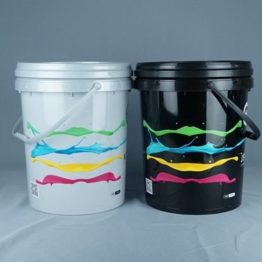 29 cm Średnica 19L Plastikowe wiadro na olej Wiadro na olej silnikowy Kolor niestandardowy