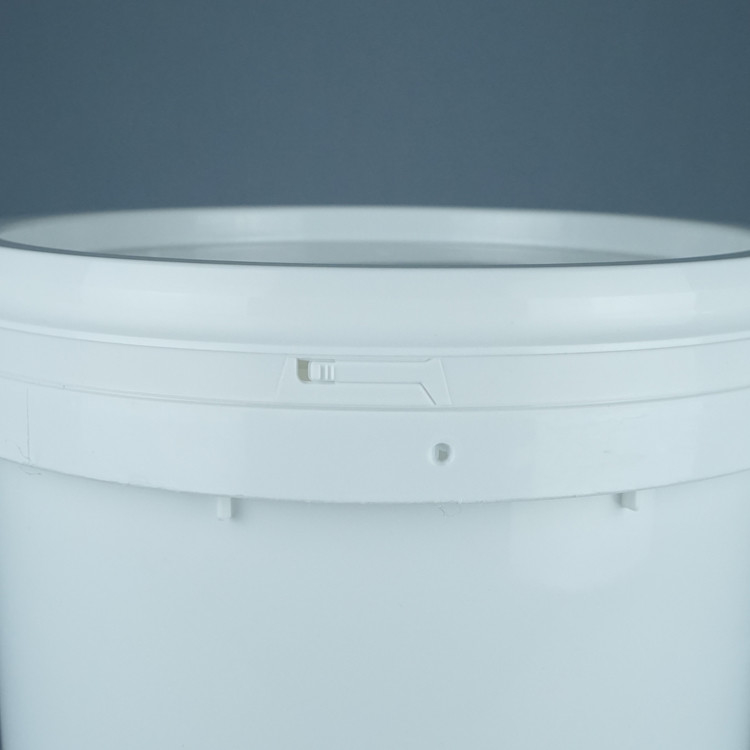 00,8-1,5 mm grubości okrągły plastikowy wiadro z gładką powierzchnią i zgodnie z wymaganiami logo