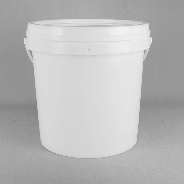 Ciężki biały magazyn smaru przemysłowego 20L pojemność PP/HDPE wiadro z funkcją