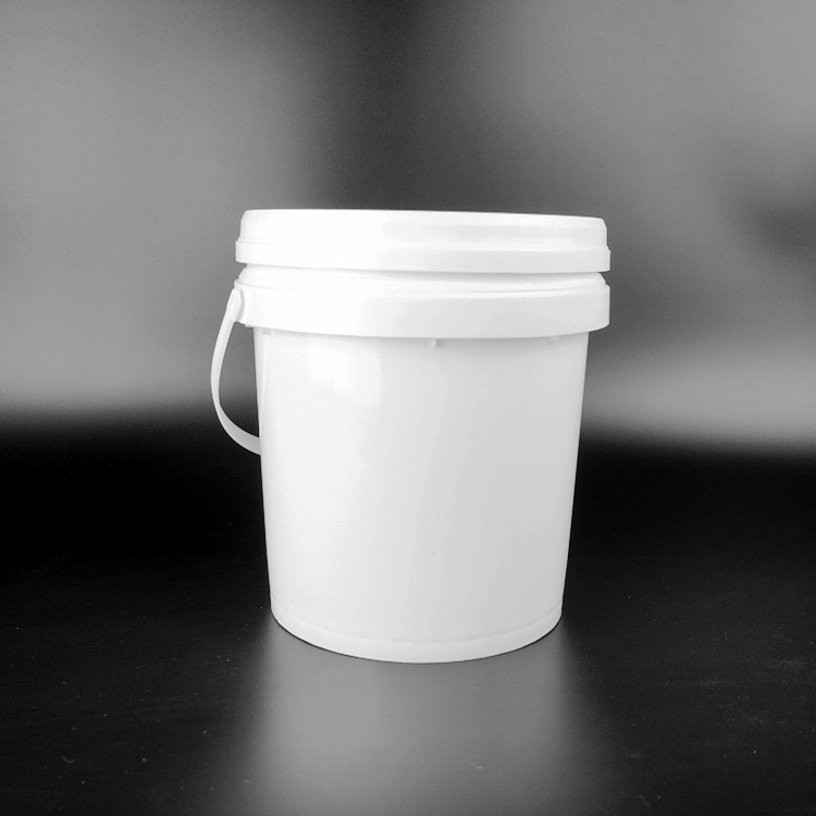 Okrągłe wiadro plastikowe z pokrywą, pojemność 1L, 2L, 3L, 4L, 5L, 10L, 20L