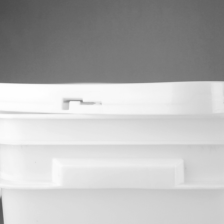 Odporność chemiczna kwadratowa plastikowa wiadra 1,2 kg do zabawek farbowych