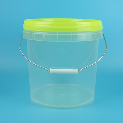 Plastikowe wiadro o wysokiej przezroczystości do żywności 10L 5L
