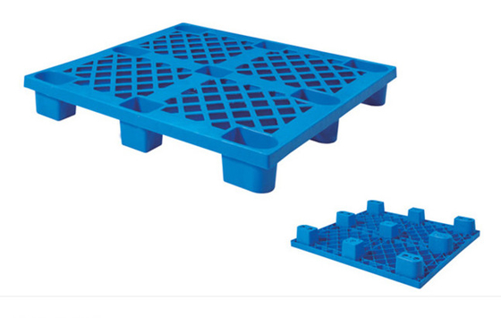 Płaska górna paleta z tworzywa sztucznego do układania w stosy luzem 1100 * 1000 Mm Eksport