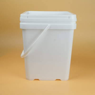 Materiał PP Kwadratowy plastikowy pojemnik z pokrywką o wadze 1,2 kg