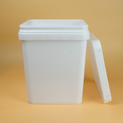 Materiał PP Kwadratowy plastikowy pojemnik z pokrywką o wadze 1,2 kg