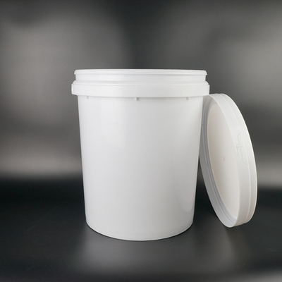 25 kg wodoodporny plastikowy bęben z pokrywką i uchwytem