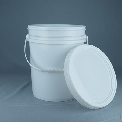 1L 5L 20L pojemność okrągły plastikowy wiadro do wszechstronnych zastosowań