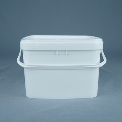 3 kg Opakowania na lody Kwadratowe plastikowe wiadro klasy spożywczej