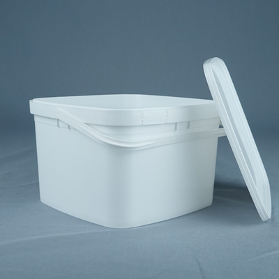 3 kg Opakowania na lody Kwadratowe plastikowe wiadro klasy spożywczej