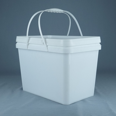20 kg prostokątne plastikowe wiadro do przechowywania żywności Pojemnik do pakowania