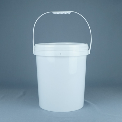 Dostosowane 15-litrowe plastikowe wiadro z pokrywką i uchwytem
