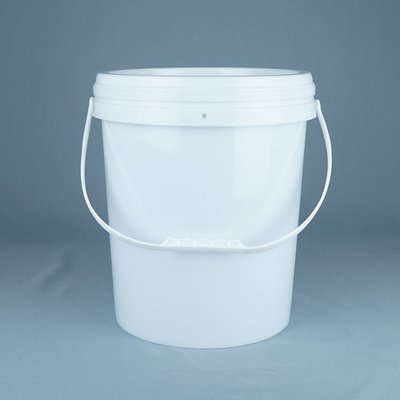 Dostosowane 15-litrowe plastikowe wiadro z pokrywką i uchwytem