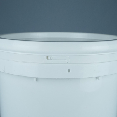 00,8-1,5 mm grubości okrągły plastikowy wiadro z gładką powierzchnią i zgodnie z wymaganiami logo