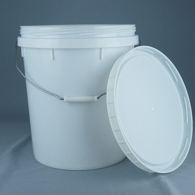Opakowanie surowców chemicznych Okrągła plastikowa beczka z pokrywką i uchwytem