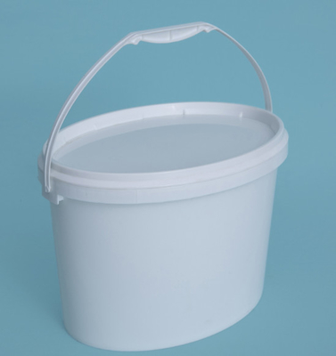 Materiał PP / HDPE Owalne plastikowe wiadro z drukiem IML lub drukiem na ekranie
