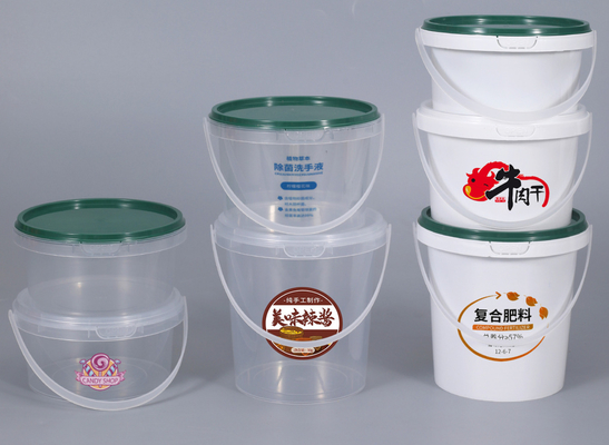 Plastikowe wiadro do przechowywania zabawek Jieming z możliwością dostosowania o pojemności 0,2–200 l