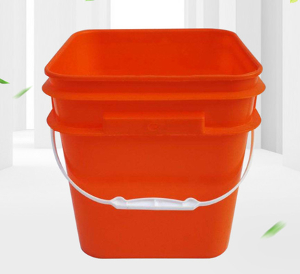 Opcja drukowania cieplnego z plastikowego wiadra o odporności chemicznej