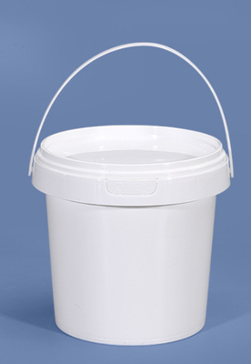 Drukowanie na ekranie plastikowe wiadro z jedzeniem z designem wiadra dla wygody