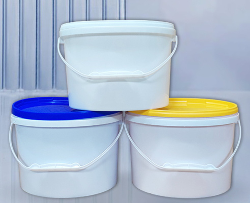 PP/HDPE plastikowy wiaderek owalny dostosowany do wymagań klienta