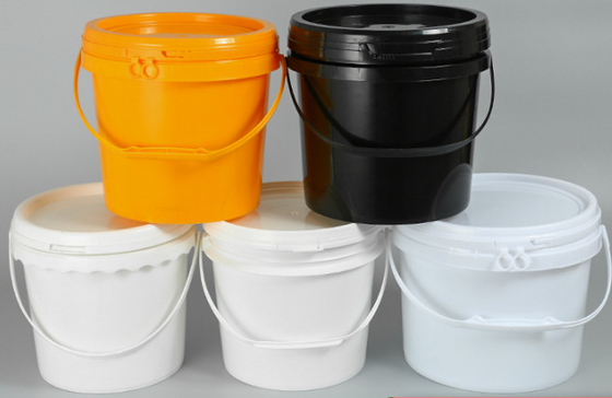 Plastikowy uchwyt okrągły plastikowy wiaderek do transportu chemicznego