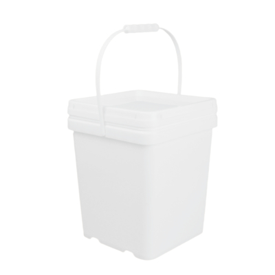 Odporność na działanie chemiczne Tak kwadratowy plastikowy wiadro do druku IML lub transferu cieplnego lub druku seryjnego