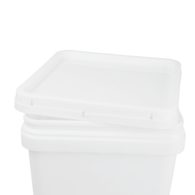 Odporność na działanie chemiczne Tak kwadratowy plastikowy wiadro do druku IML lub transferu cieplnego lub druku seryjnego