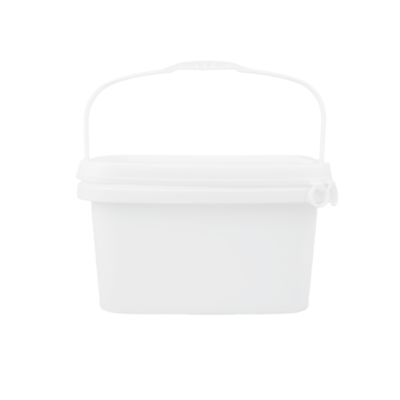 1.2 kg Kwadratowy pojemnik plastikowy wykonany w 100% z surowców PP