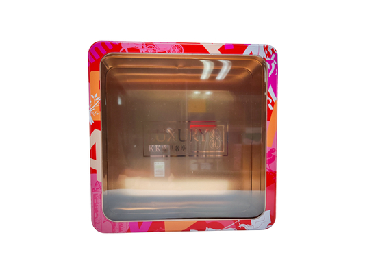 Małe, metalowe pudełko, personalizowane przechowywanie dla wygodnej organizacji