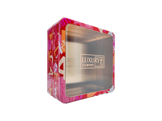 Małe, metalowe pudełko, personalizowane przechowywanie dla wygodnej organizacji