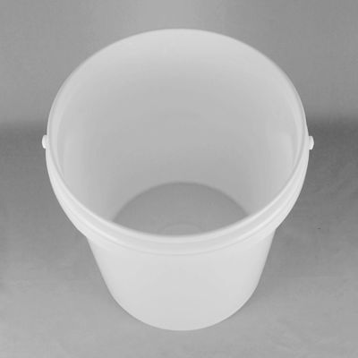 Puste przezroczyste plastikowe wiadra o pojemności 5 galonów Szczelne z niestandardowym logo