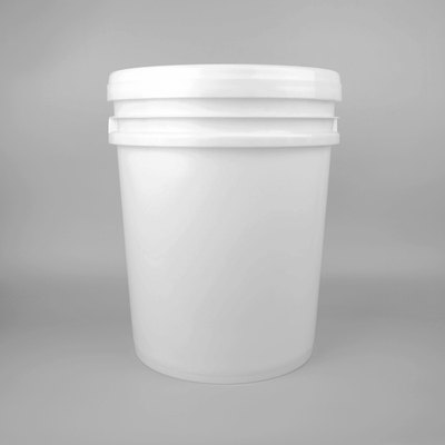 Okrągłe plastikowe wiadra o pojemności 20 l z zatrzaskami