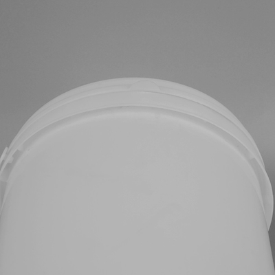 Okrągłe plastikowe wiadro termotransferowe 4 litry na klej do malowania ścian