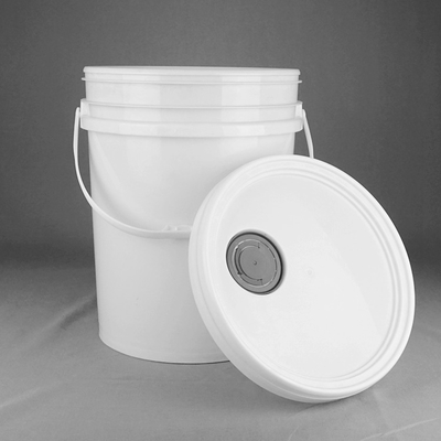 Lekkie plastikowe wiadro na olej w różnych kolorach, przyjazne dla środowiska z pokrywką