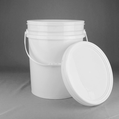 PP Materiał spożywczy 5 galonowe plastikowe wiadra z pokrywkami i pokrywą