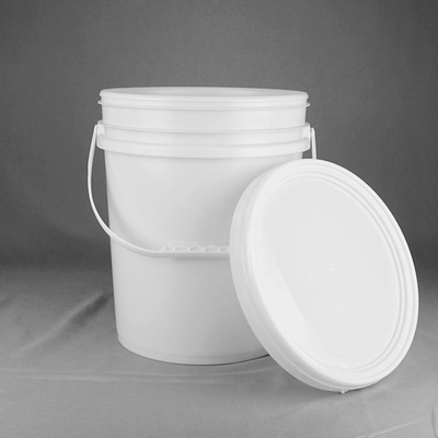 18 kg Plastikowe wiadro do pakowania farby lateksowej z pokrywką