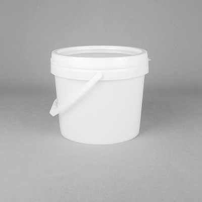 Efektywny plastikowy wiaderek do przechowywania żywności z tkaną torbą