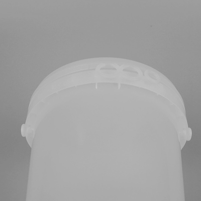 12 * 11 * 12 cm Puste przezroczyste plastikowe wiadro IML Design dla przemysłu spożywczego