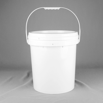 Odporne na promieniowanie UV plastikowe wiadro na nawóz z uchwytem