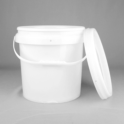 10 litrowe puste okrągłe plastikowe wiadro 3 galonowe plastikowe wiadro z pokrywką
